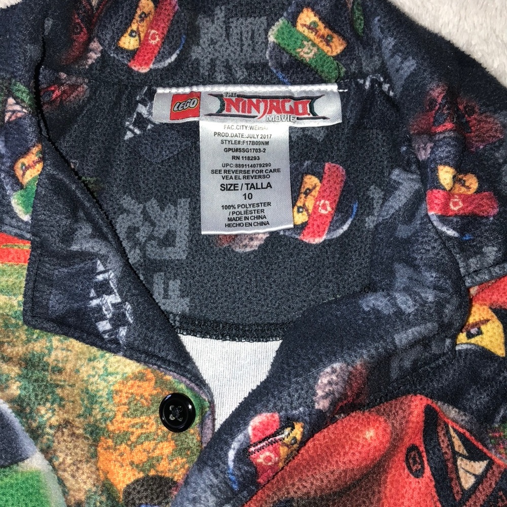 Boys LEGO ninjago two piece pajama set - Picture 4 of 6